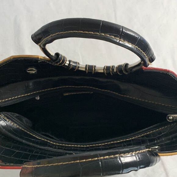 Marco USA 4 Color Panel Handbag/Crossbody Purse - Picture 4 of 15